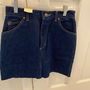 Jean skirt
